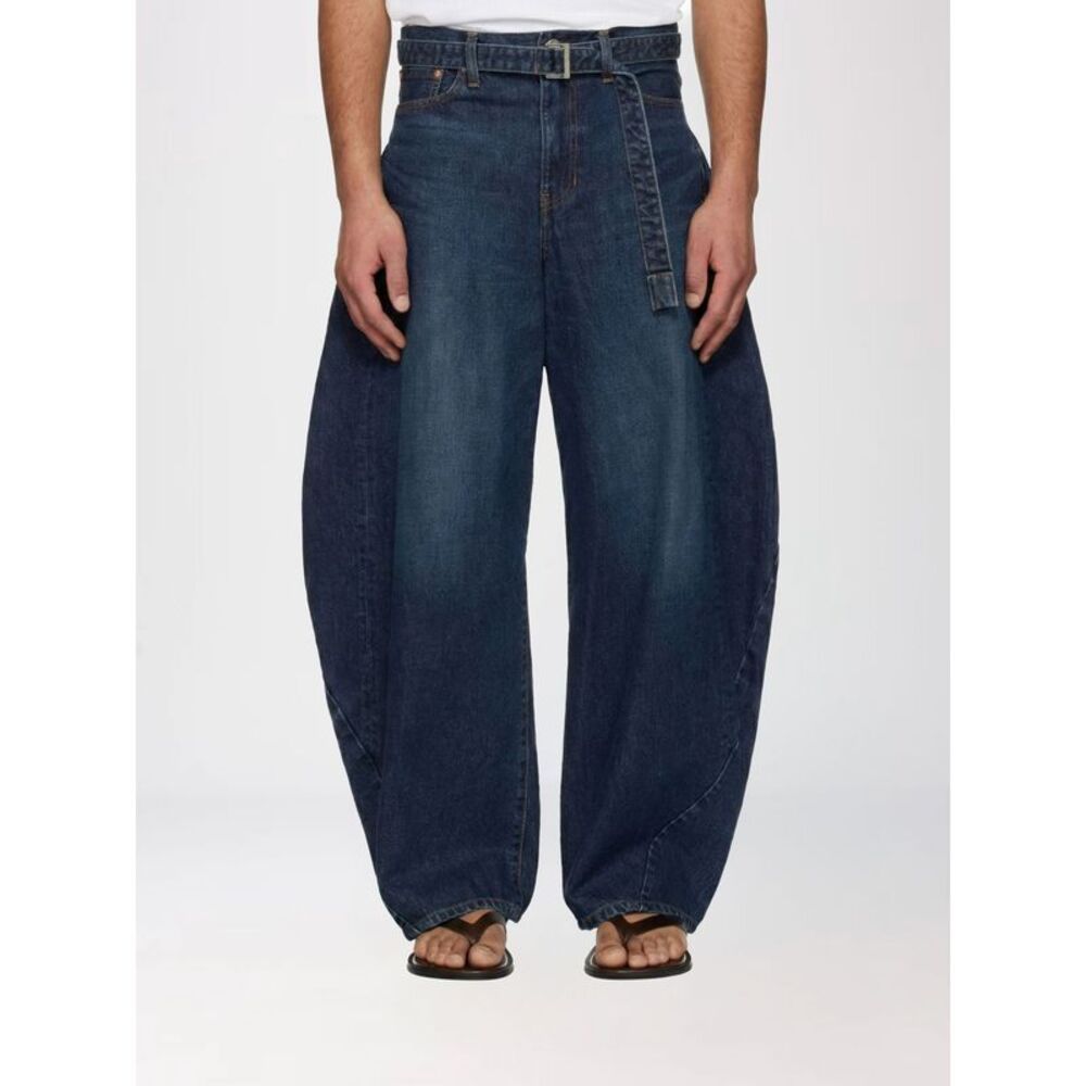 Sacai Jeans Men Blue